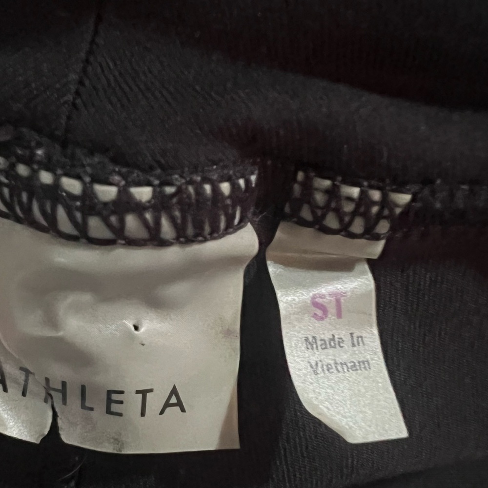 Athleta Black Pilayo Dipper Bootcut Activewear Pants Black Tall Size Small - Picture 7 of 8